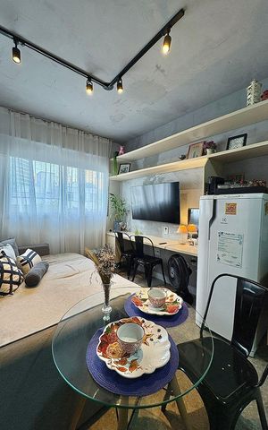 Studio à venda com 26m², 1 quarto e sem vaga Studio à venda com 26m², 1 quarto e sem vagaStudio
