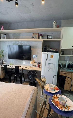 Studio à venda com 26m², 1 quarto e sem vaga Studio à venda com 26m², 1 quarto e sem vagaStudio