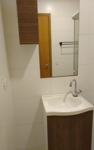 Studio à venda com 42m², 1 quarto e sem vaga Studio à venda com 42m², 1 quarto e sem vagaBanheiro
