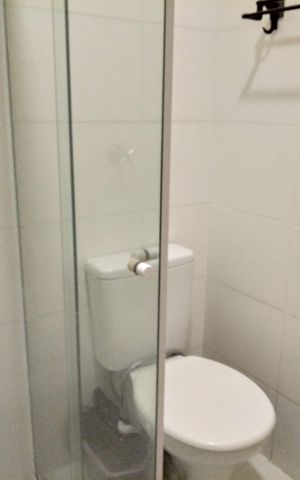 Studio à venda com 42m², 1 quarto e sem vaga Studio à venda com 42m², 1 quarto e sem vagaBanheiro