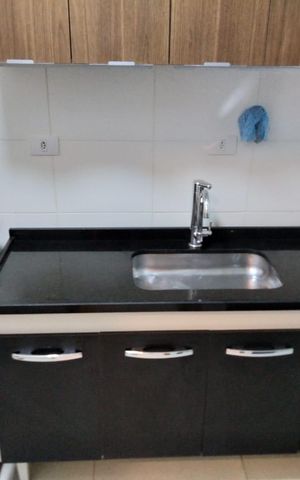 Studio à venda com 42m², 1 quarto e sem vaga Studio à venda com 42m², 1 quarto e sem vagaCozinha