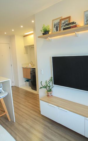 Apartamento para alugar com 37m², 2 quartos e sem vaga