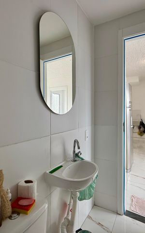 Apartamento à venda com 30m², 2 quartos e sem vaga Apartamento à venda com 30m², 2 quartos e sem vagaBanheiro
