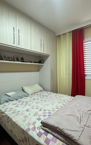 Apartamento à venda com 51m², 2 quartos e 1 vaga Apartamento à venda com 51m², 2 quartos e 1 vagaQuarto 2