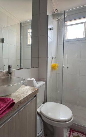 Apartamento à venda com 51m², 2 quartos e 1 vaga Apartamento à venda com 51m², 2 quartos e 1 vagaBanheiro