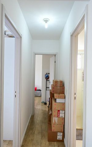 Apartamento à venda com 49m², 2 quartos e 1 vagaCorredor