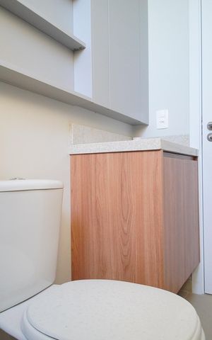 Apartamento à venda com 74m², 3 quartos e 1 vagaBanheiro da Suíte