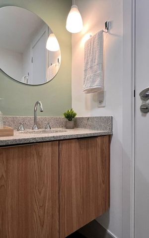 Studio para alugar com 28m², 1 quarto e sem vagaBanheiro