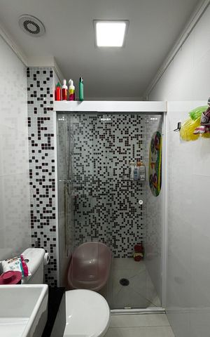 Apartamento à venda com 67m², 3 quartos e 1 vaga Apartamento à venda com 67m², 3 quartos e 1 vagaBanheiro