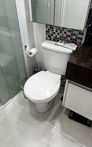 Apartamento à venda com 67m², 3 quartos e 1 vaga Apartamento à venda com 67m², 3 quartos e 1 vagaBanheiro da Suíte