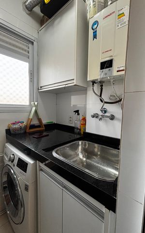 Apartamento à venda com 67m², 3 quartos e 1 vaga Apartamento à venda com 67m², 3 quartos e 1 vagaCozinha e Área de Serviço