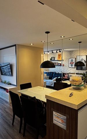 Apartamento à venda com 67m², 3 quartos e 1 vaga Apartamento à venda com 67m², 3 quartos e 1 vagaSala - Sala de Jantar