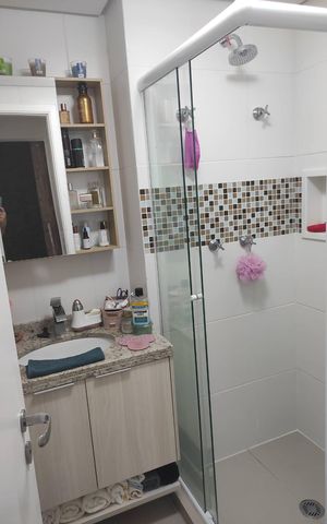 Apartamento à venda com 38m², 1 quarto e 1 vaga Apartamento à venda com 38m², 1 quarto e 1 vagaBanheiro