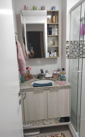 Apartamento à venda com 38m², 1 quarto e 1 vaga Apartamento à venda com 38m², 1 quarto e 1 vagaBanheiro
