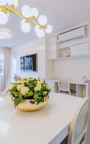 Apartamento à venda com 56m², 1 quarto e 2 vagas Apartamento à venda com 56m², 1 quarto e 2 vagasSala