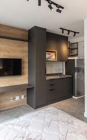 Studio para alugar com 28m², 1 quarto e sem vaga Studio para alugar com 28m², 1 quarto e sem vagaStudio