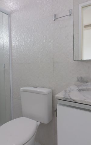Apartamento para alugar com 110m², 2 quartos e 2 vagasBanheiro da Suíte 1
