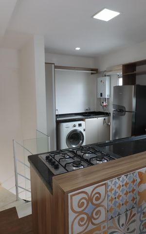 Apartamento para alugar com 110m², 2 quartos e 2 vagasSala/Cozinha