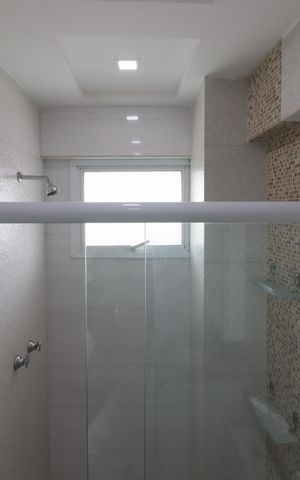 Apartamento para alugar com 110m², 2 quartos e 2 vagasBanheiro da Suíte 1