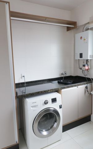 Apartamento para alugar com 110m², 2 quartos e 2 vagasSala/Cozinha