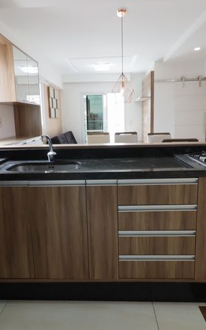 Apartamento para alugar com 110m², 2 quartos e 2 vagasSala/Cozinha