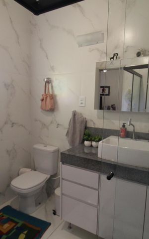 Casa à venda com 1400m², 4 quartos e 5 vagasBanheiro da Suíte