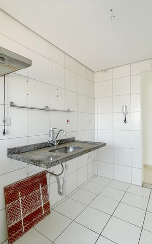 Apartamento à venda com 50m², 2 quartos e 1 vaga Apartamento à venda com 50m², 2 quartos e 1 vagaCozinha e Área de Serviço