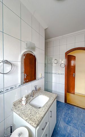 Casa à venda com 456m², 4 quartos e 4 vagasBanheiro da Suíte