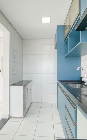 Apartamento à venda com 64m², 2 quartos e 1 vaga Apartamento à venda com 64m², 2 quartos e 1 vagaCozinha e Área de Serviço