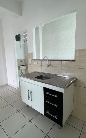 Studio para alugar com 40m², 1 quarto e sem vaga Studio para alugar com 40m², 1 quarto e sem vagaCozinha