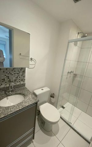 Apartamento à venda com 40m², 1 quarto e sem vaga Apartamento à venda com 40m², 1 quarto e sem vagaBanheiro