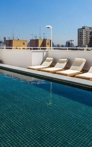 Apartamento à venda com 40m², 1 quarto e sem vaga Apartamento à venda com 40m², 1 quarto e sem vagaÁrea externa