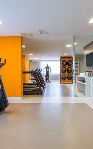Apartamento à venda com 40m², 1 quarto e sem vaga Apartamento à venda com 40m², 1 quarto e sem vagaÁrea externa