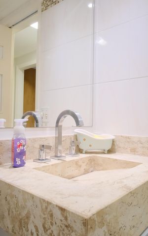 Apartamento à venda com 70m², 3 quartos e 2 vagasBanheiro Social