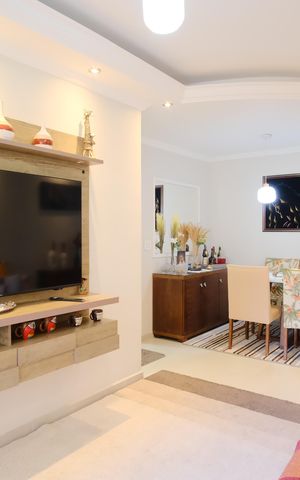Apartamento à venda com 70m², 3 quartos e 2 vagasSala