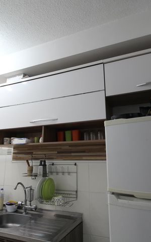 Apartamento à venda com 52m², 2 quartos e 1 vagaCozinha