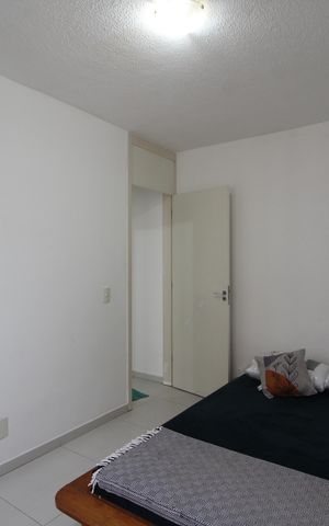 Apartamento à venda com 52m², 2 quartos e 1 vagaQuarto 2