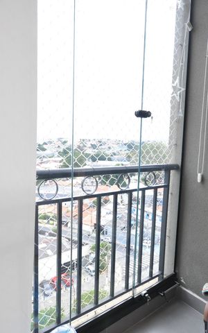 Apartamento à venda com 73m², 3 quartos e 1 vagaSacada da Sala
