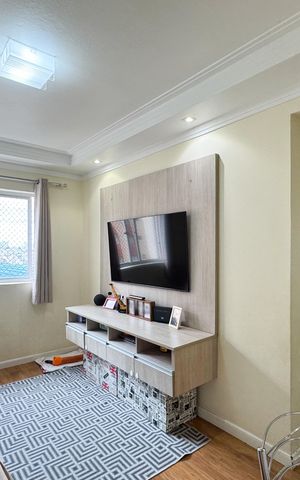 Apartamento à venda com 56m², 2 quartos e 1 vaga Apartamento à venda com 56m², 2 quartos e 1 vagaSala