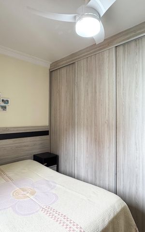 Apartamento à venda com 56m², 2 quartos e 1 vaga Apartamento à venda com 56m², 2 quartos e 1 vagaQuarto 1