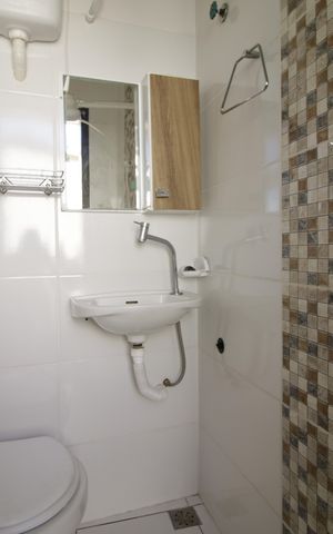 Casa à venda com 125m², 4 quartos e 3 vagasBanheiro do quarto 4