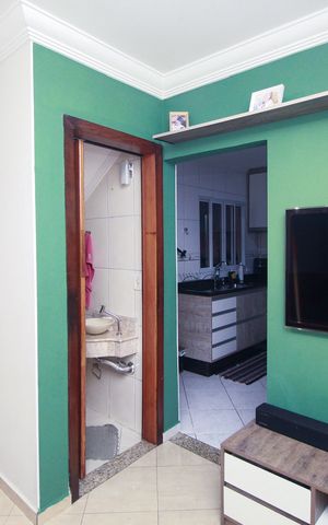 Casa à venda com 72m², 2 quartos e 1 vaga Casa à venda com 72m², 2 quartos e 1 vagaSala