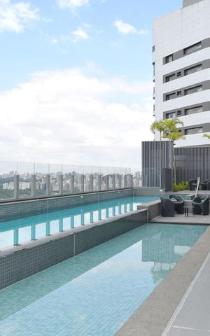 Studio à venda com 30m², 1 quarto e sem vagaÁrea comum
