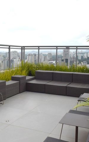 Studio à venda com 30m², 1 quarto e sem vagaÁrea comum