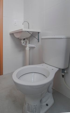 Apartamento para alugar com 40m², 2 quartos e 1 vaga Apartamento para alugar com 40m², 2 quartos e 1 vagaBanheiro