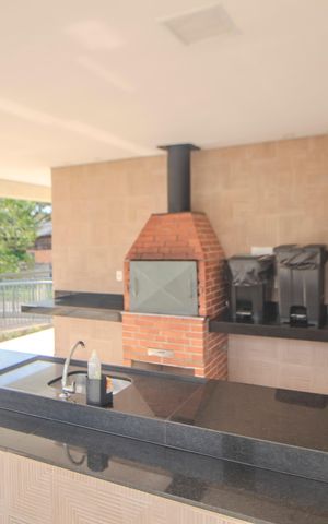 Apartamento para alugar com 40m², 2 quartos e 1 vaga Apartamento para alugar com 40m², 2 quartos e 1 vagaÁrea comum - Churrasqueira