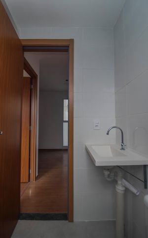 Apartamento à venda com 40m², 2 quartos e 1 vaga Apartamento à venda com 40m², 2 quartos e 1 vagaBanheiro