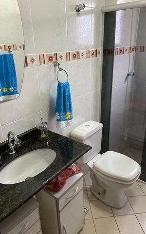 Apartamento para alugar com 91m², 2 quartos e 1 vaga Apartamento para alugar com 91m², 2 quartos e 1 vagaBanheiro
