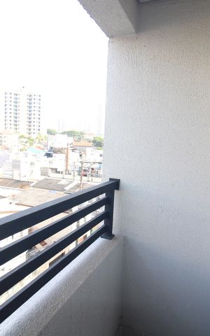 Apartamento à venda com 37m², 2 quartos e sem vagaSala / Cozinha - Varanda