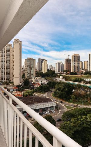 Apartamento para alugar com 40m², 2 quartos e sem vagaVaranda